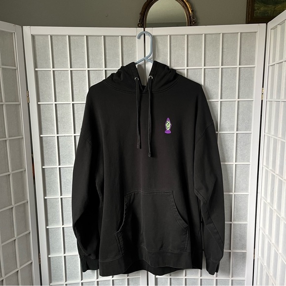 Lurking Class Black Hoodie with Glow in the Dark Graphic - Picture 5 of 11